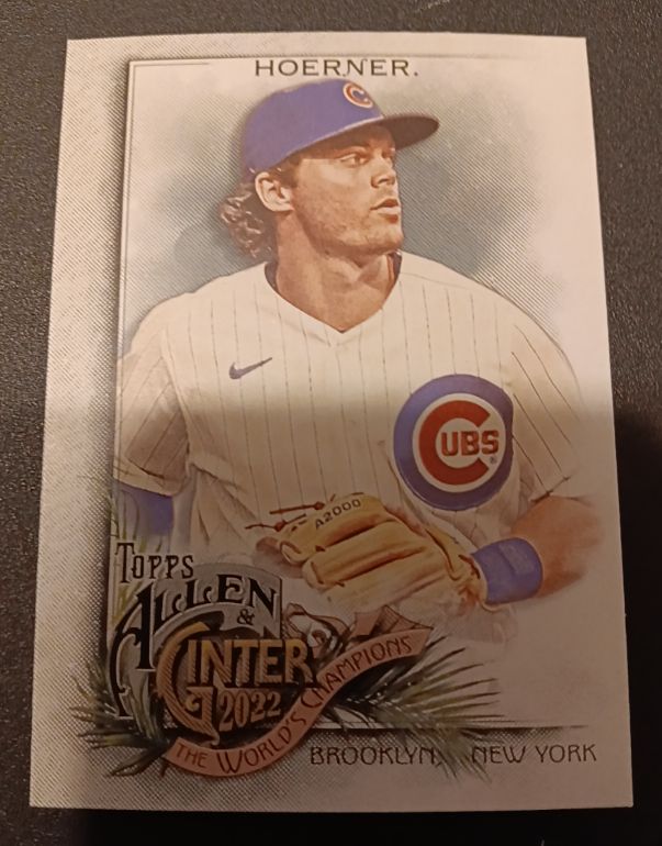 2022 Topps Allen & Ginter #350 Nico Hoerner — front