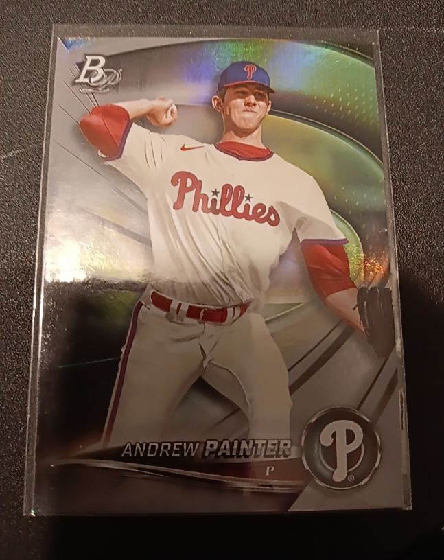 2022 Bowman Platinum #TOP-34 Andrew Painter — front