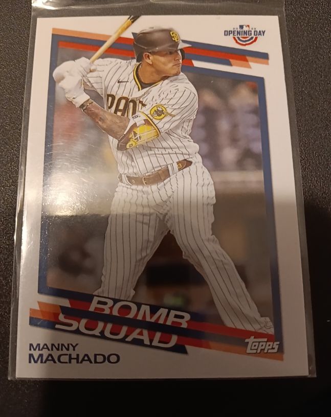 2022 Topps Opening Day #BS-23 Manny Machado Bomb Squad — front