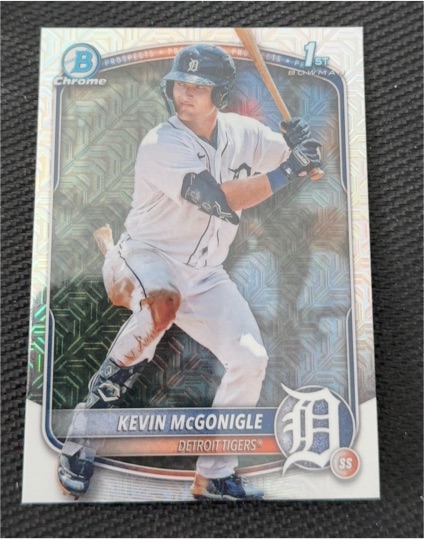 2025 Bowman Chrome Prospects #BCP-79 Kevin McGonigle — front