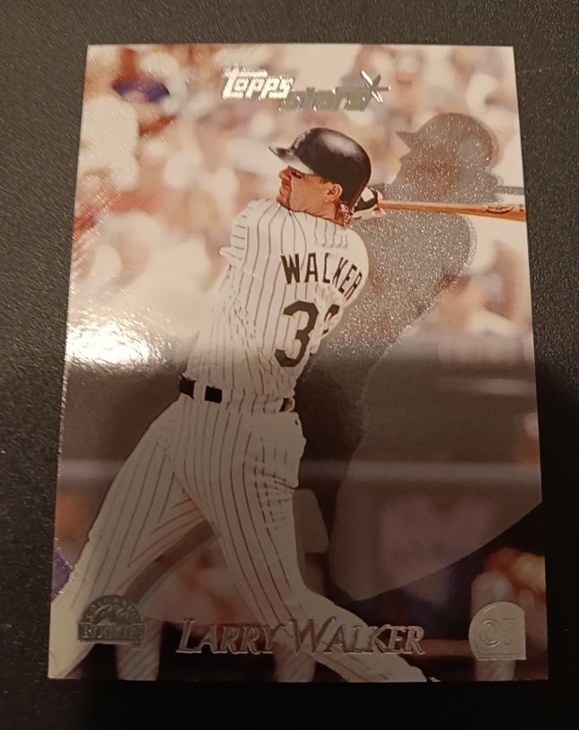 1997 Topps Stadium Club #X Larry Walker — front