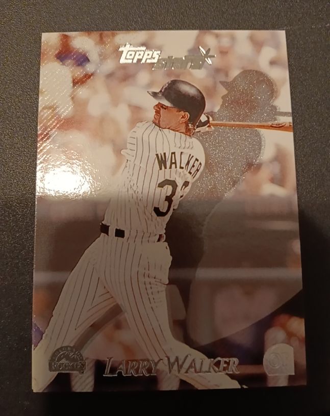 1995 Topps Stadium Club #X Larry Walker — front