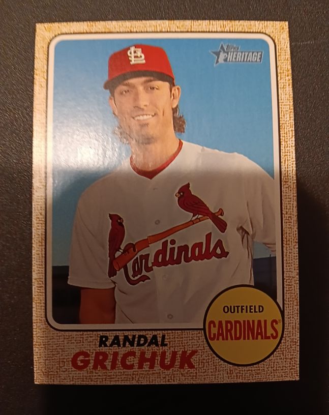 2017 Topps Heritage #200 Randal Grichuk — front