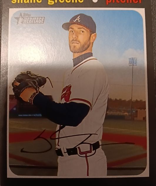 2019 Topps Heritage #150 Shane Greene — front