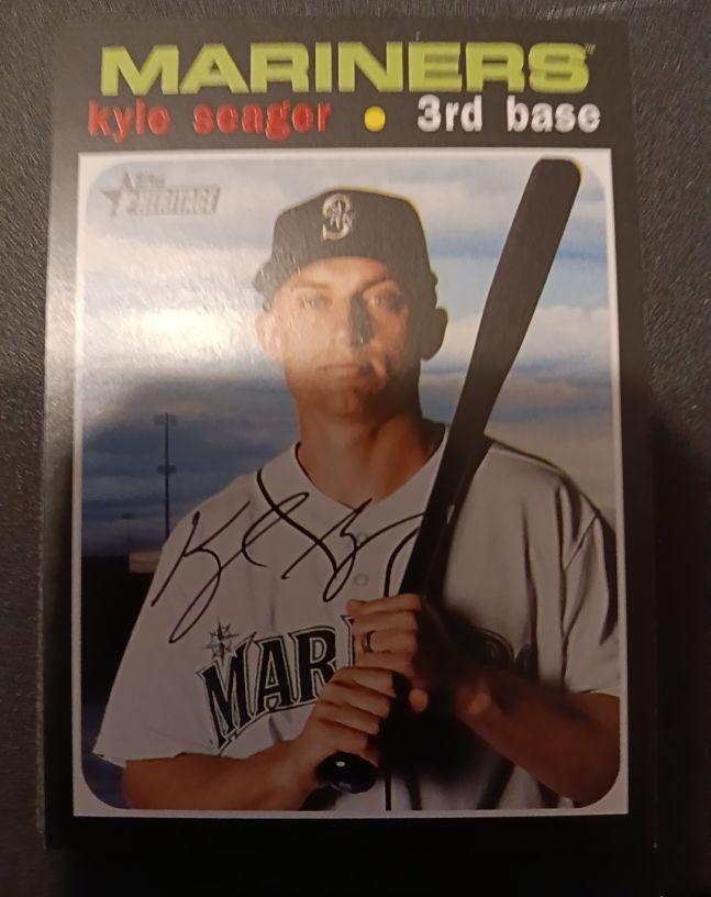 2020 Topps Heritage #138 Kyle Seager — front