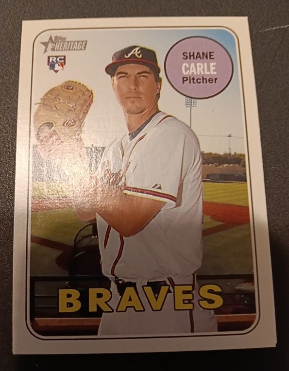2018 Topps Heritage #668 Shane Carle — front