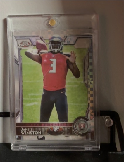2015 Topps Chrome #200 Jameis Winston — front