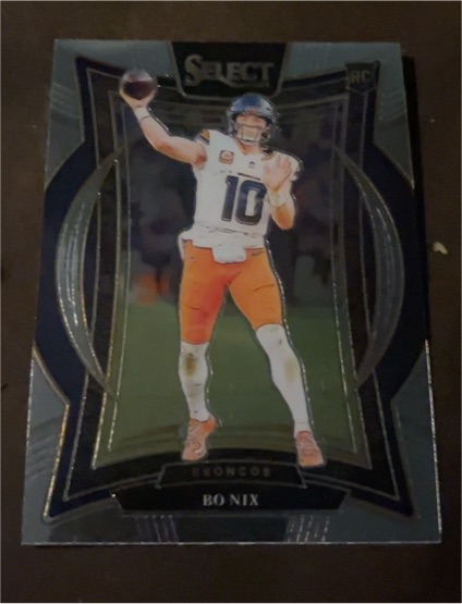 2024 Panini Select #30 Bo Nix — front