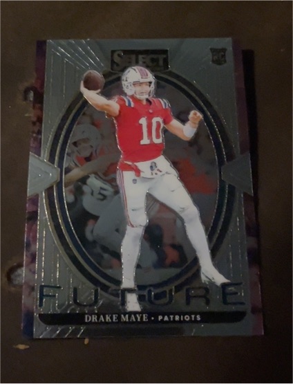 2024 Panini Select #5 Drake Maye Select Future — front