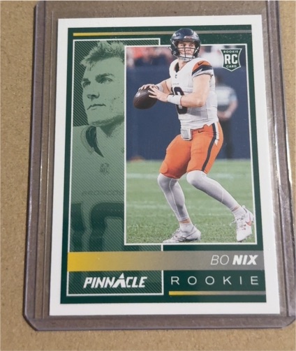 2024 Panini Pinnacle #208 Bo Nix Rookie — front