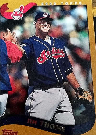 2002 Topps #460 Jim Thome — front