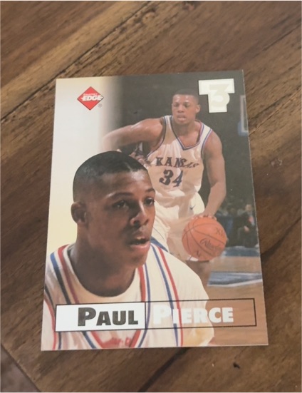 1998 Collector's Edge T3 #7 Paul Pierce — front