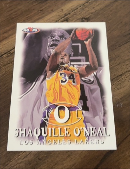 1998-99 Skybox Hoops #100 Shaquille O'Neal — front