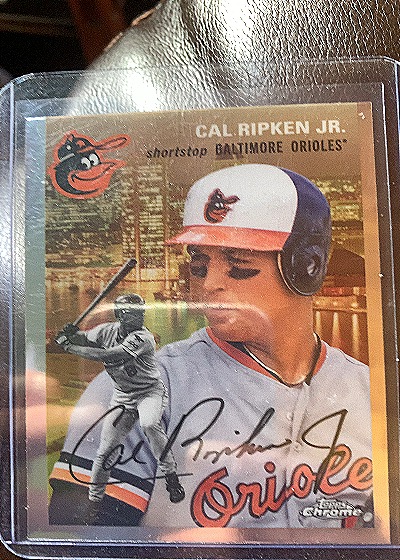 2023 Topps Chrome Platinum Anniversary #448 Cal Ripken Jr. — front
