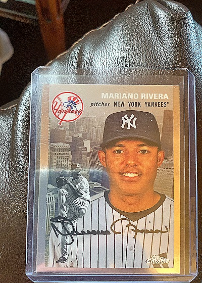 2023 Topps Chrome Platinum Anniversary #449 Mariano Rivera — front