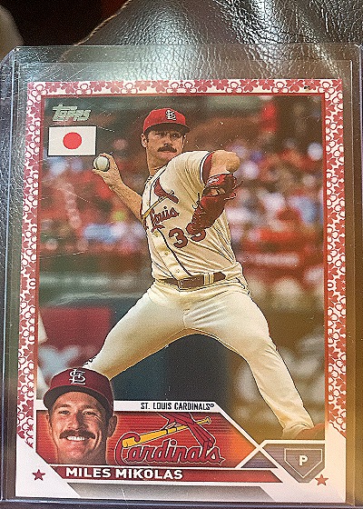 2023 Topps Series 2 #548 Miles Mikolas — front