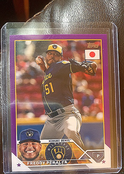 2022 Topps Japan Edition #51 Freddy Peralta — front