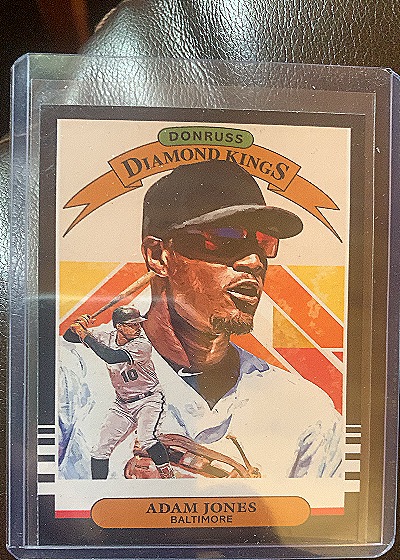 2019 Donruss Diamond Kings #5 Adam Jones — front