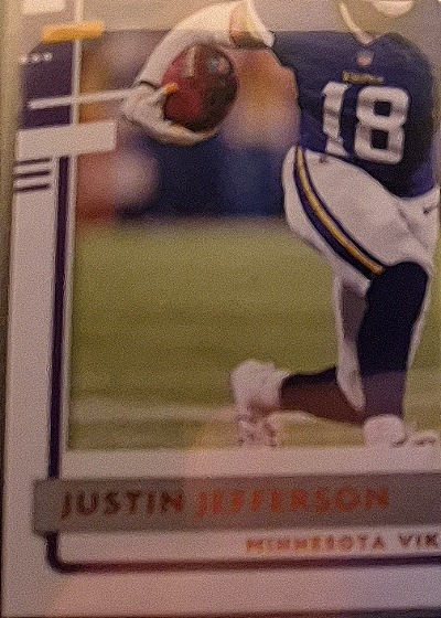 2020 Donruss #18 Justin Jefferson — front