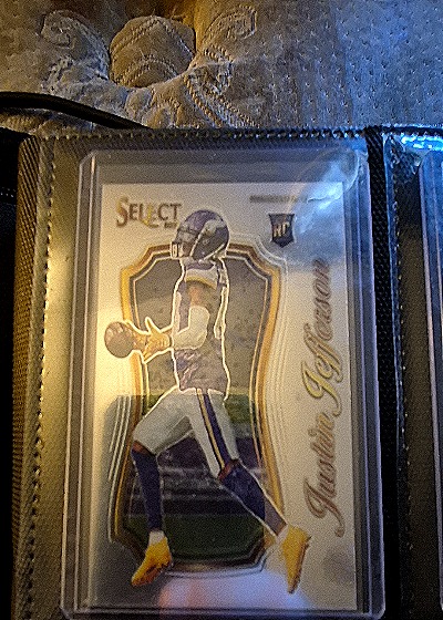 2020 Panini Select Certified Rookies #SCR-9 Justin Jefferson — front
