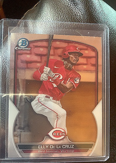 2023 Bowman Chrome #BCP65 Elly De La Cruz — front