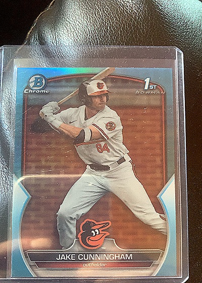 2024 Bowman Chrome #84 Jake Cunningham — front