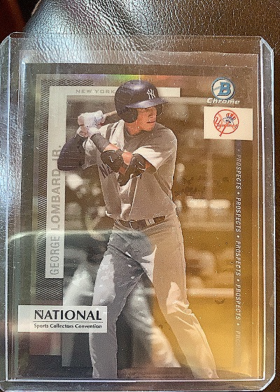 2024 Bowman Chrome The National #TP-5 George Lombard Jr. — front