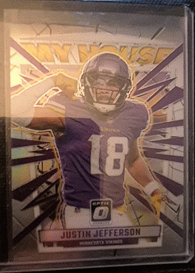 2023 Donruss Optic #15 Justin Jefferson My House — front