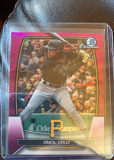 2018 Bowman Chrome #7 Oneil Cruz — front