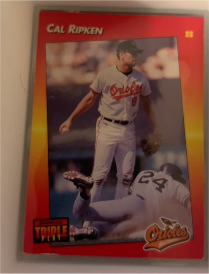 1992 Donruss Triple Play #199 Cal Ripken Jr. — front
