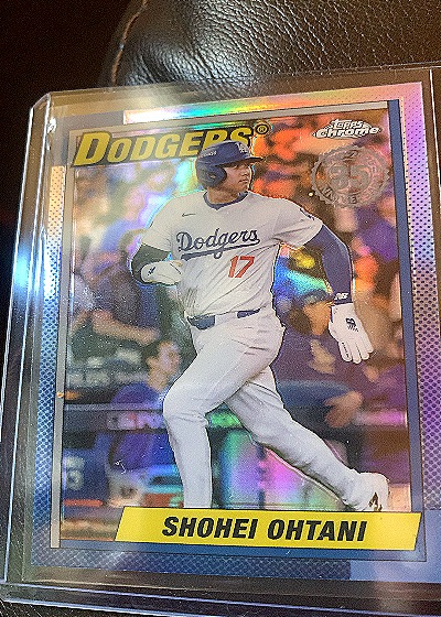 2025 Topps Chrome 35th Anniversary #90CB-7 Shohei Ohtani — front