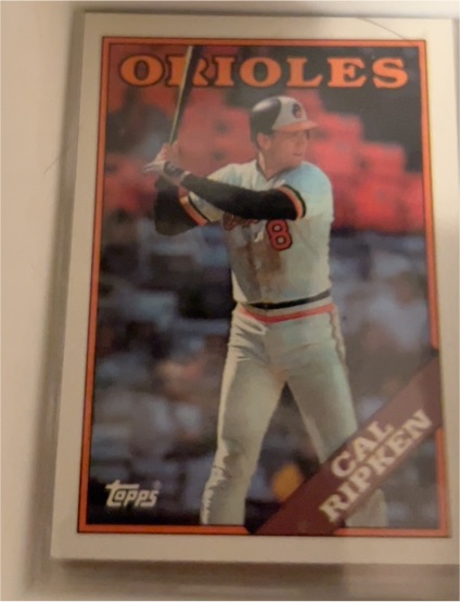 1988 Topps #650 Cal Ripken Jr. — front
