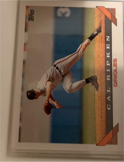 1993 Topps #300 Cal Ripken Jr. — front