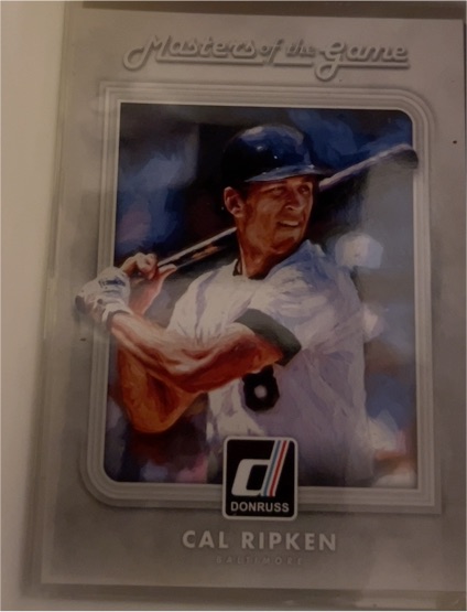 2016 Donruss Masters of the Game #MG-10 Cal Ripken Jr. — front