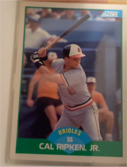 1989 Score #15 Cal Ripken, Jr. — front