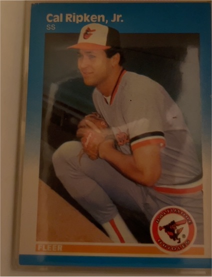 1987 Fleer #478 Cal Ripken Jr. — front