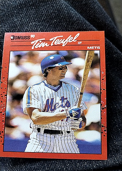 1990 Donruss #618 Tim Teufel — front