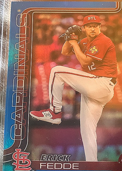 2025 Topps #229 Erick Fedde — front
