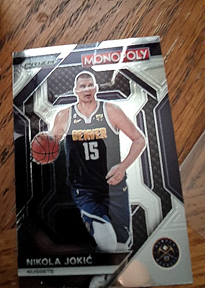 2023-24 Panini Prizm Monopoly #PS1 Nikola Jokic — front