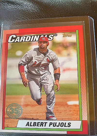 2025 Topps Series 1 1990 Topps #T90-68 Albert Pujols — front