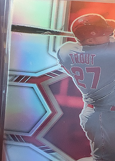 2020 Panini Chronicles Titanium #1 Mike Trout — front