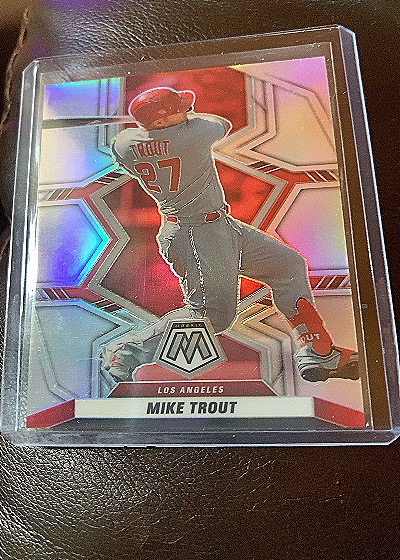 2022 Panini Mosaic #98 Mike Trout — front