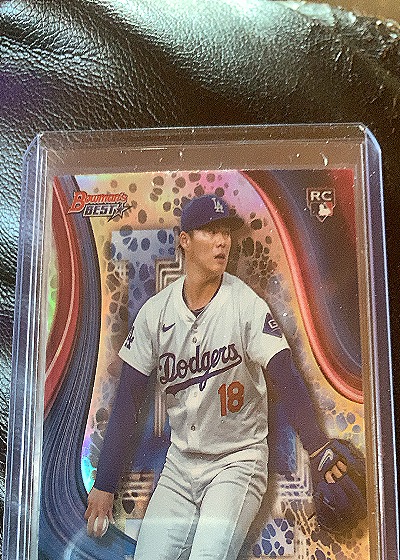 2023 Bowman's Best #18 Hyun-Jin Ryu Rookie Card — front
