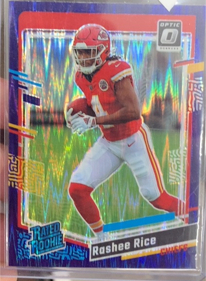 2023 Donruss Optic #257 Rashee Rice — front