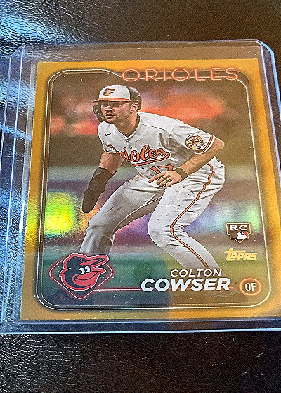 2024 Topps Series 1 #257 Colton Cowser — front
