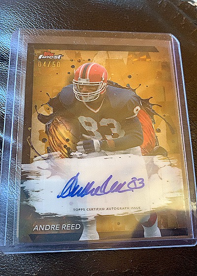 2024 Topps Finest #04/50 Andre Reed — front