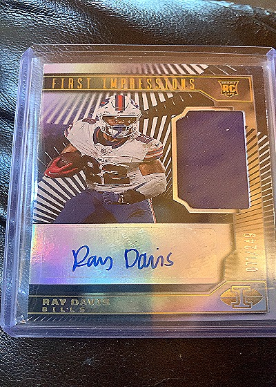 2024 Panini Illusions First Impressions #139 Ray Davis — front