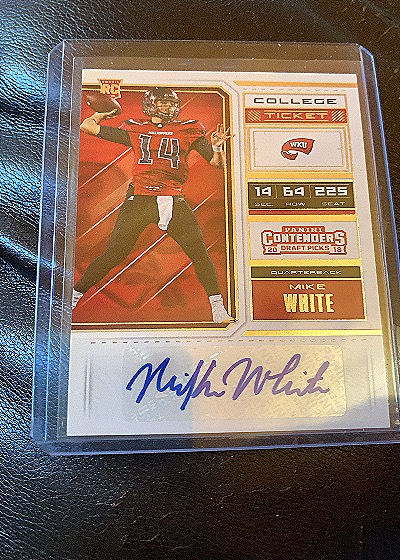 2018 Panini Contenders Draft Picks #280 Mike White — front