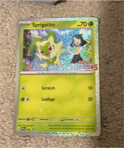 2024 Pokémon SVP #191 Sprigatito — front