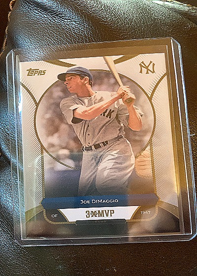 2025 Topps Welcome to the Club #33 Joe DiMaggio — front